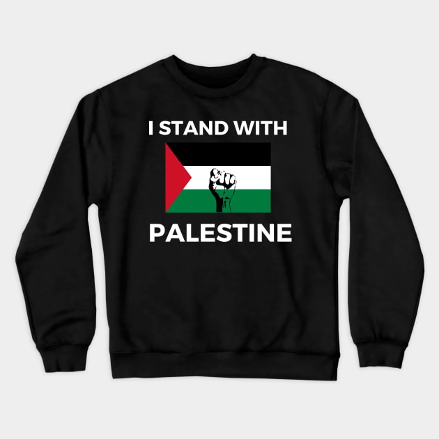 I stand with Palestine Crewneck Sweatshirt by Ivanapcm